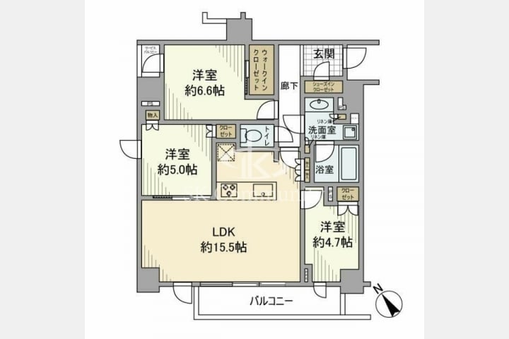 ピアース柿の木坂の外観・室内