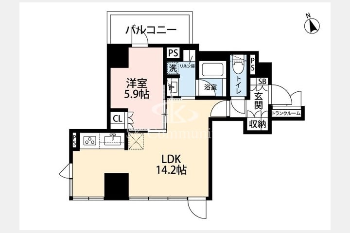 希神楽坂テラスの外観・室内