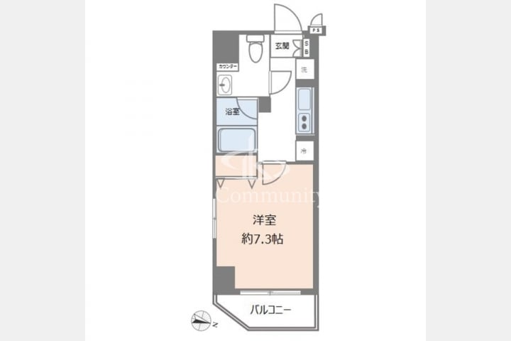 RISING PLACE押上三番館の外観・室内