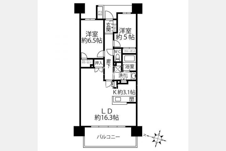 クリオ府中の外観・室内