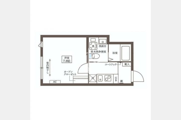 COCOCUBE大井町Ⅱの外観・室内