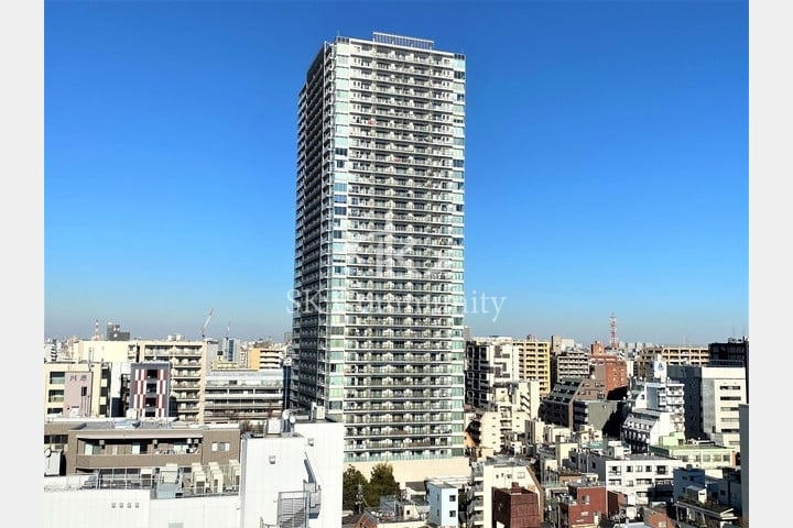浅草タワー(台東区・37階建タワーマンション)