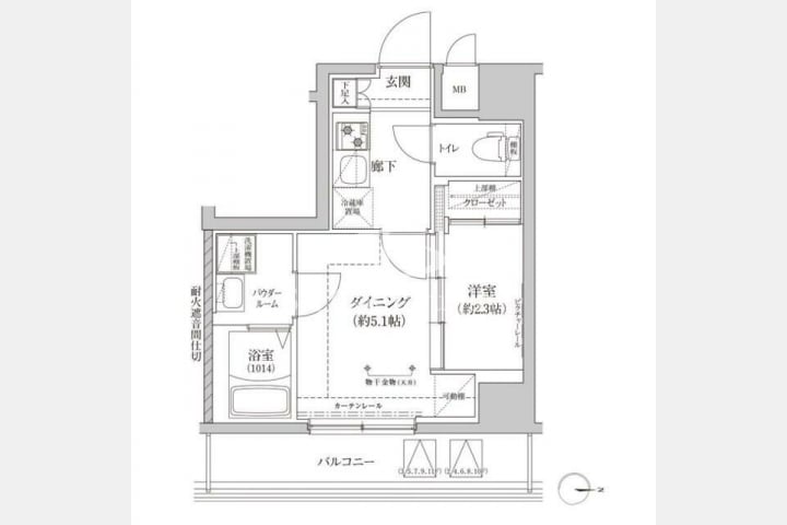 RELUXIA王子の外観・室内
