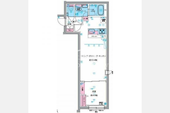 GENOVIA中野坂上の外観・室内